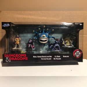 Jada Toys D&D Dungeons & Dragons Die-Cast Miniature Set